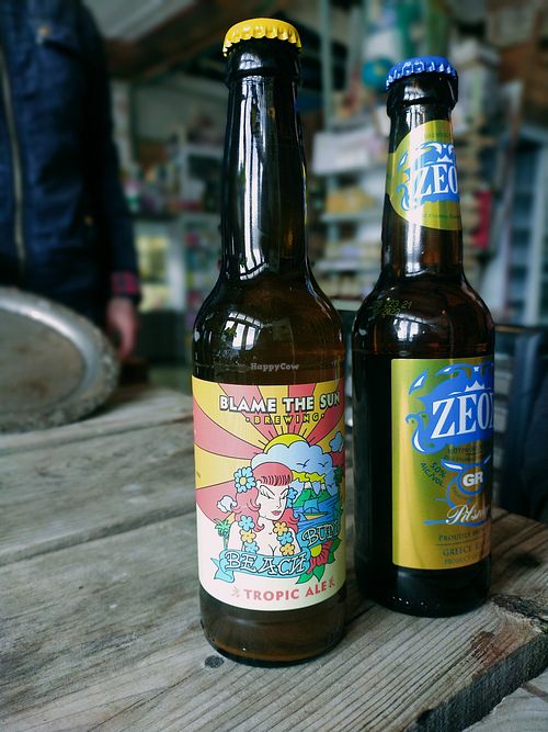 Beers at Andriakon in Andros