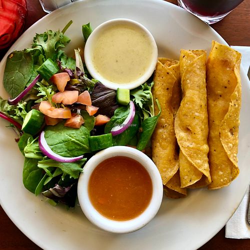 Taquitos Small Course at Un Solo Sol in Los Angeles