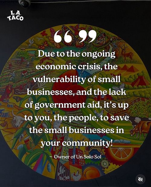 SUPPORT!  at Un Solo Sol in Los Angeles