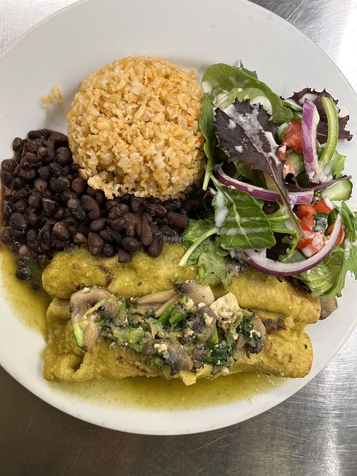 Xóchitl’s Enchiladas  at Un Solo Sol in Los Angeles