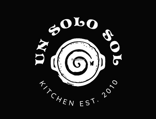 Our beautiful logo in black and white symbolizing our mission as describe in the Sun Solo Sol Mural  at Un Solo Sol in Los Angeles