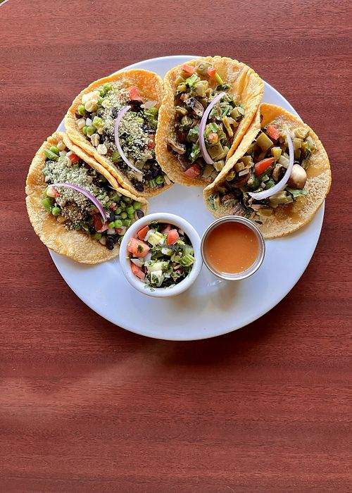 Paula’s Mix & Nopalitos Tacos  at Un Solo Sol in Los Angeles