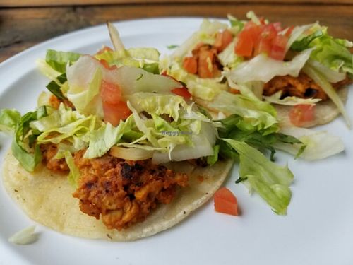 veggie tacos at El Nutri Taco in Portland