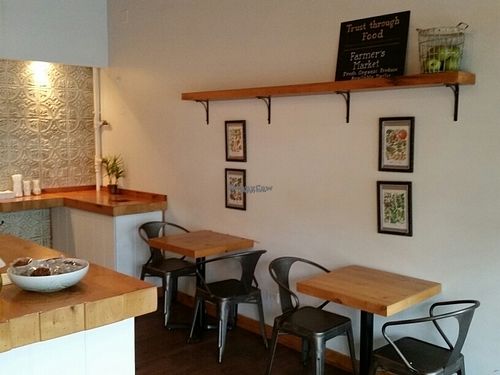 inside at City Press Juice in Chicago