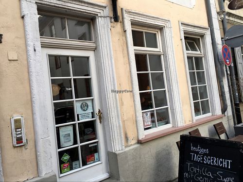 outside at Holy Kitchen in Heidelberg