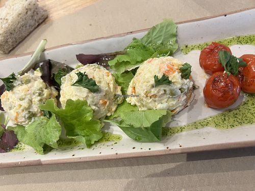 Ensaladilla Rusa  at Punto Vegano in Madrid