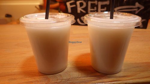 Coconut lemonade at Latienda in Copenhagen