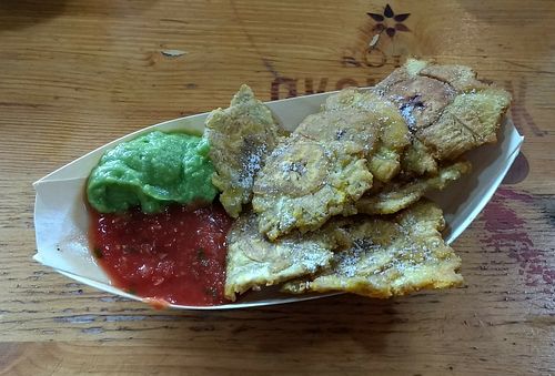 Vegan Columbian Chips  at Latienda in Copenhagen