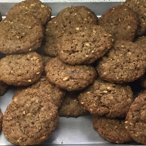 vegan biscuits!  at Pasticceria San Marco in Ospitaletto