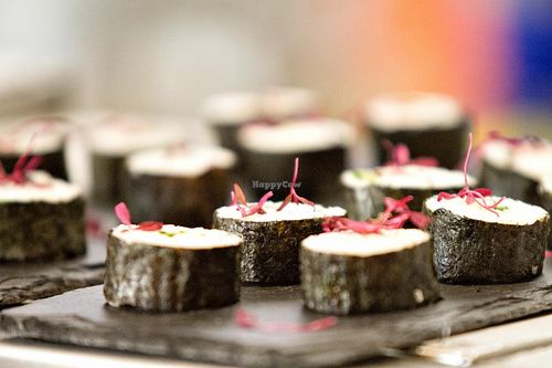 Vegetable sushi at Pe d'Arroz in Matosinhos