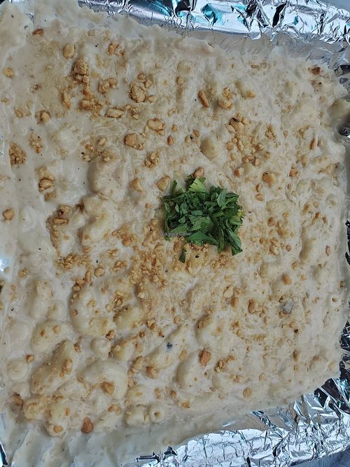 Vegan mac n cheez at Saranac Public House in Spokane