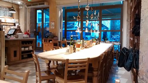 Inside at Le Pain Quotidien - Charonne in Paris