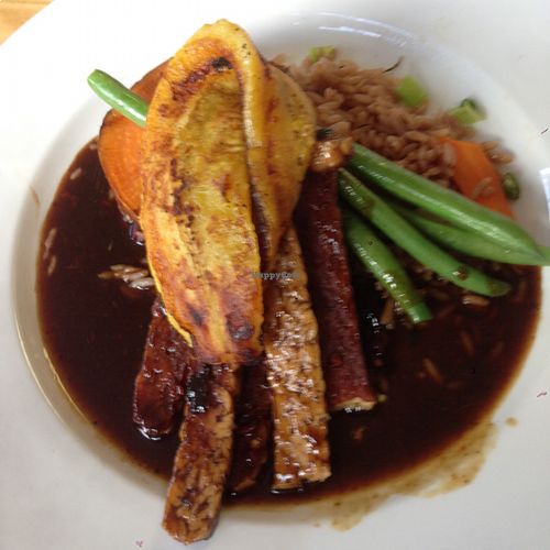 Jerk tempeh at Flavours of the Caribbean in Ottawa