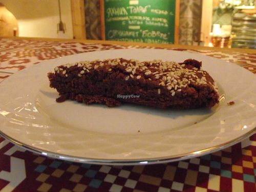 Tahini Brownie at Sunmoon - Shandor Petiofi in Sofia