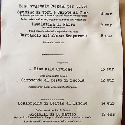 Casa Scaparone - Alba Restaurant - HappyCow