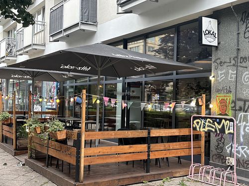 Outsidee  at Lokal Vegan Bistro in Warsaw