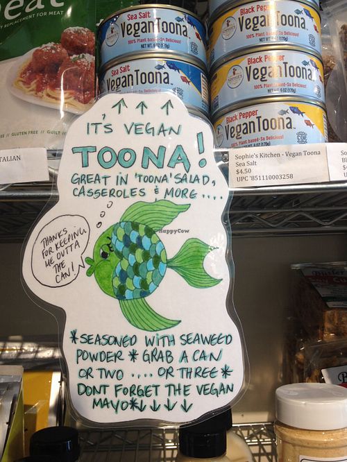 Vegan Tuna at Rabbit Food Grocery in Austin