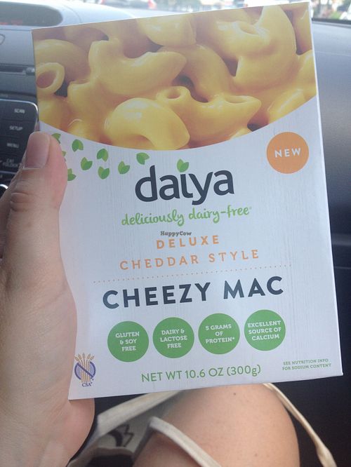 New! Vegan Daiya Boxed Mac & Cheese. at Rabbit Food Grocery in Austin