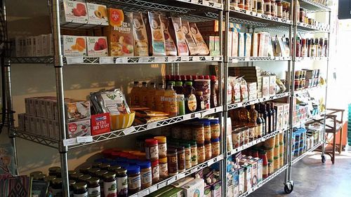 Inside Rabbit Food Grocery. at Rabbit Food Grocery in Austin