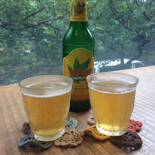 cannabia! cannabis beer! at Gaia - Ochanomizu Branch in Tokyo