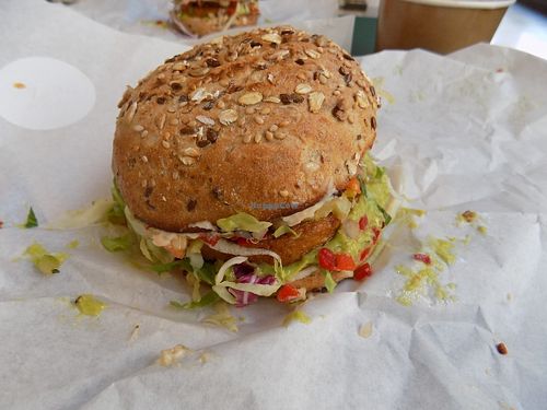 Delicious burger! at Greenway in Brussels