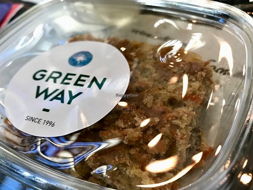 carrot cake at Greenway in Brussels