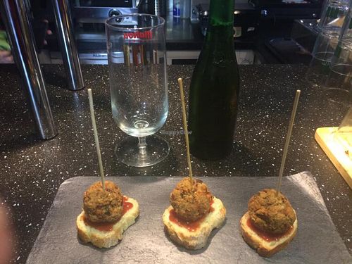 Vegan tapas at Pentagrama in Cerdanyola Del Valles
