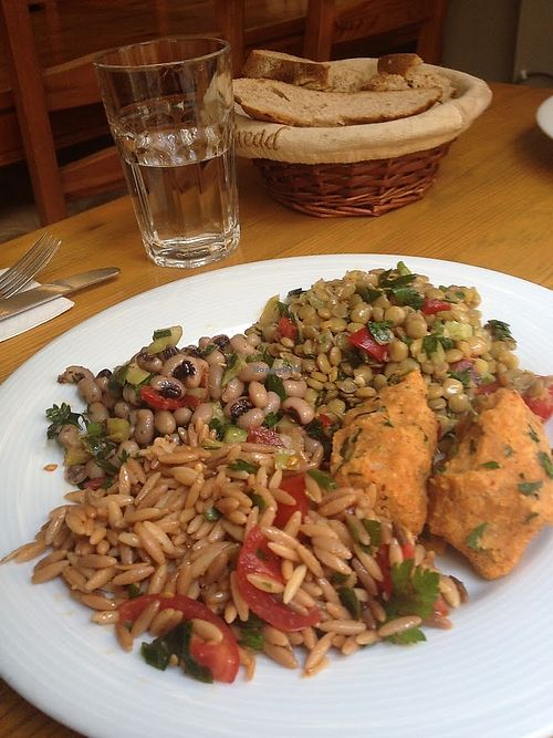 Mixed meze dish at Asina Kafe Mutfak in Istanbul