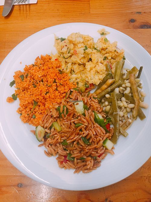 Great healty portion at Asina Kafe Mutfak in Istanbul