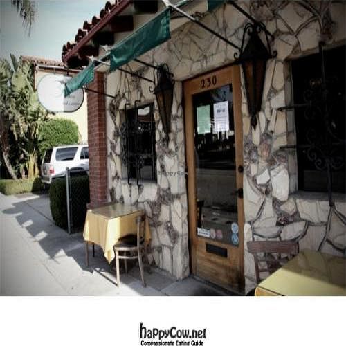 Outside Spiritland Bistro at Spiritland Bistro in Santa Barbara