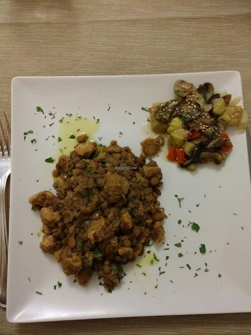 Vegan stew! My favourite at Sanus in Fuerteventura