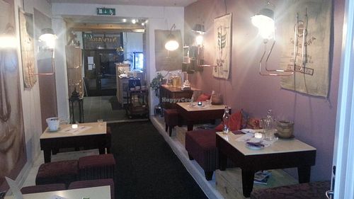 inside seating at Sjala Mat in Stockholm