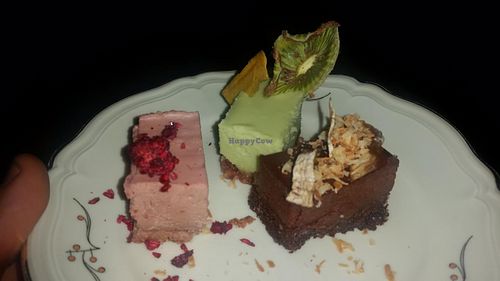 dessert at Sjala Mat in Stockholm