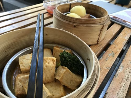 Tofu curry  at Bodhi in Sydney