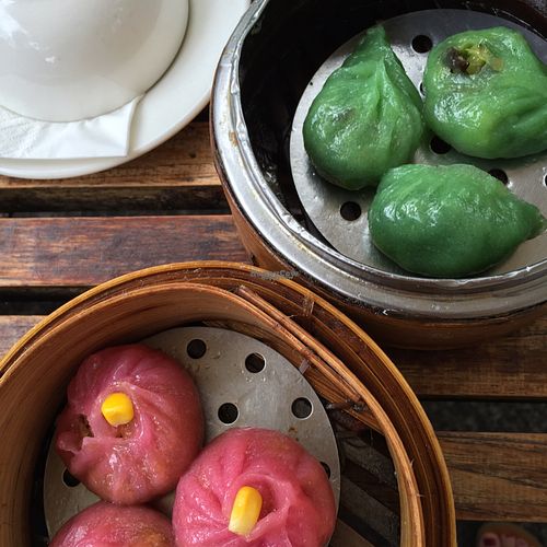 dumplings at Bodhi in Sydney