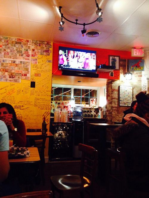 Inside at Indigo in Washington