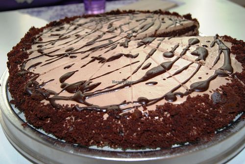 vegane Schokoladenmousse Torte at Velicious in Berlin