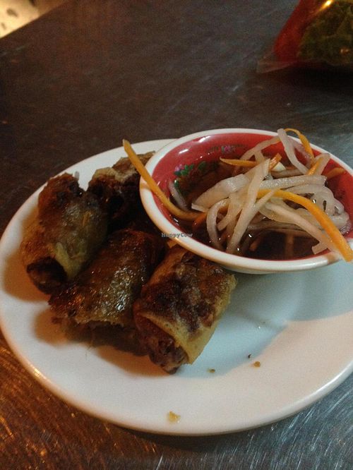 spring rolls at Quan Chay - Nam Ky Kho Nghia in Ho Chi Minh City