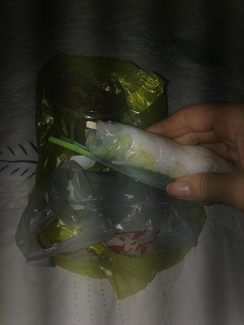 spring rolls at Food Stall in Ho Chi Minh City