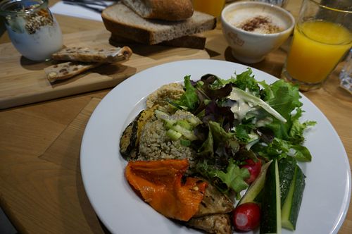 Botanical Brunch (Vegan). at Le Pain Quotidien - Bretagne in Paris