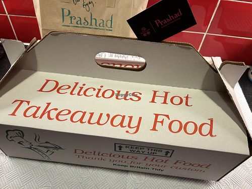 Take away spectacular   at Prashad in Bradford