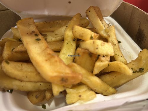 Masala chips   at Prashad in Bradford