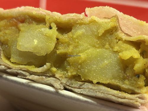 Masala Dosa up close and personal   at Prashad in Bradford