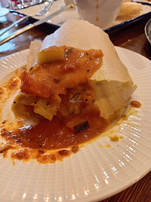 Masala Dosa (up close and personal 👀) at Prashad in Bradford