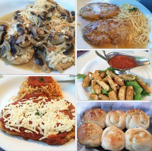 all so delicious!!  at Vito's Pizza and Ristorante in Alpharetta
