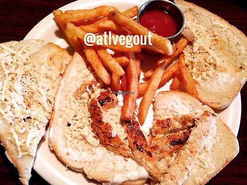 blackened chikn panini  at Vito's Pizza and Ristorante in Alpharetta