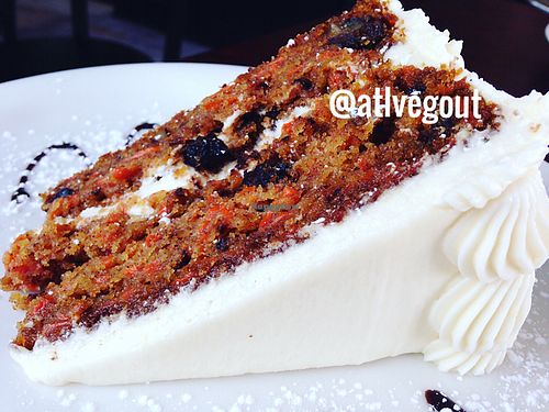 vegan carrot cake  at Vito's Pizza and Ristorante in Alpharetta