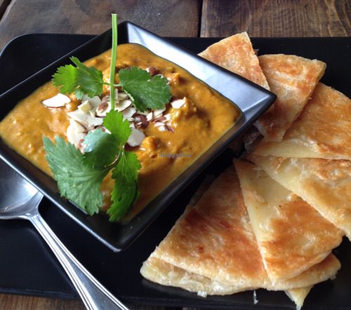 Delicious pumpkin curry appetizer! at H.O.P.E. in Studio City