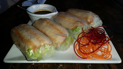 fresh spring rolls at H.O.P.E. in Studio City