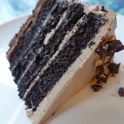 hazelnut cake at D'life 蔬食 - Commonwealth in West Singapore